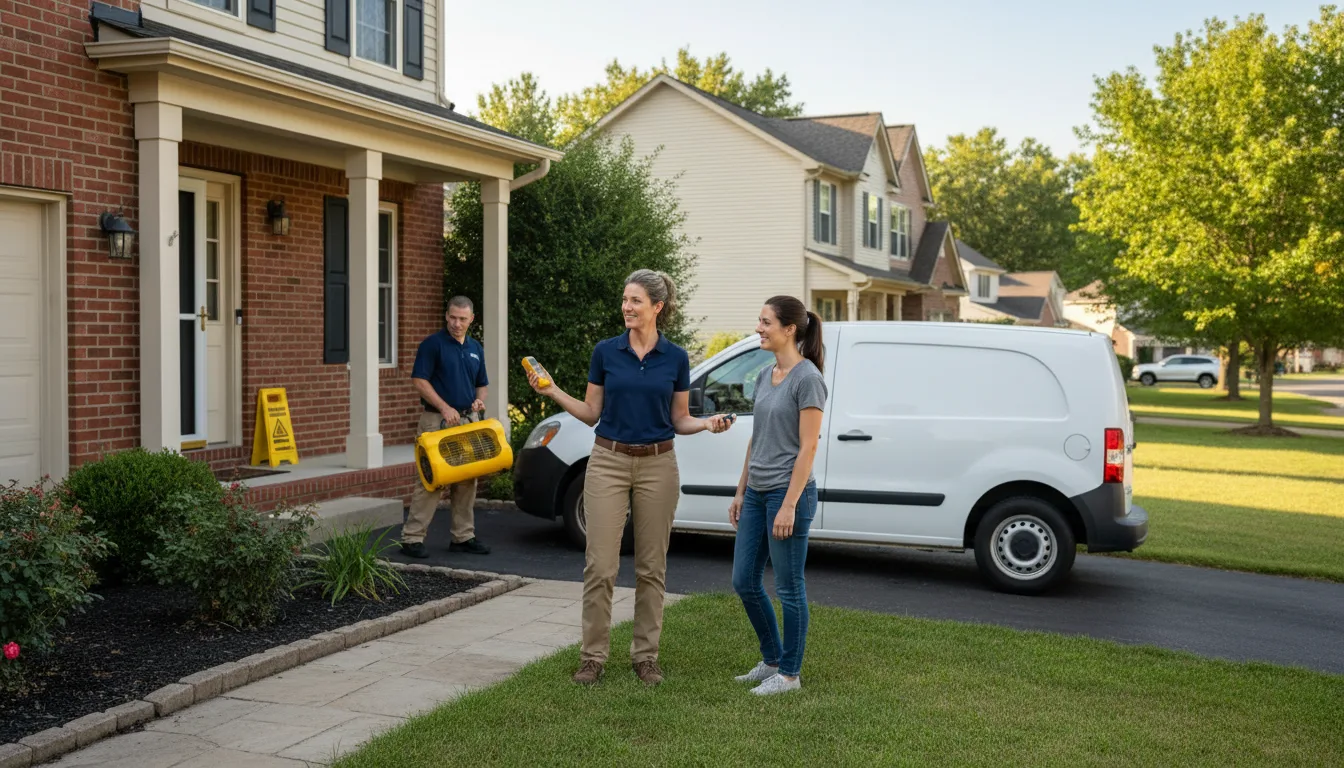 Residential water damage restoration in Allegan, MI
